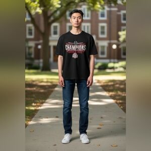 ohio state buckeyes Adults Size Large 2024 Nation Champion Football Team Shirt